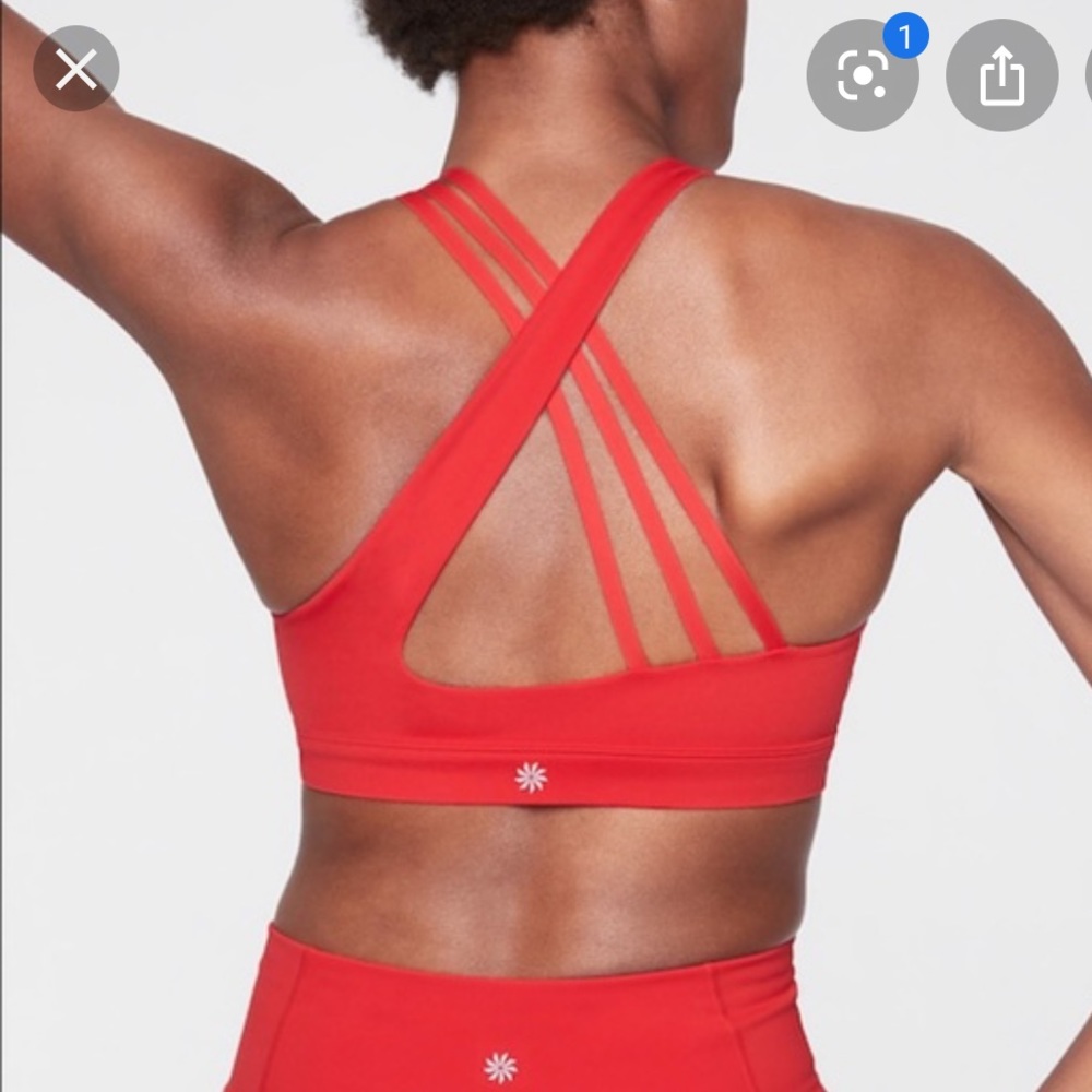 Red Sports bra